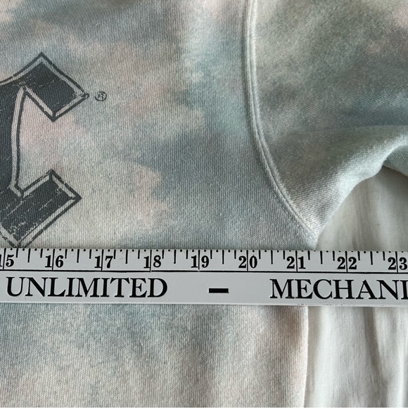 AC/DC Tie Dye Crew Neck Band Sweatshirt - Picture 9 of 11